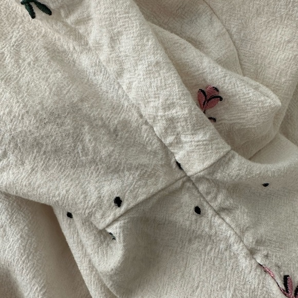 & Other Stories Embroidered Mini Dress - Picture 6 of 6